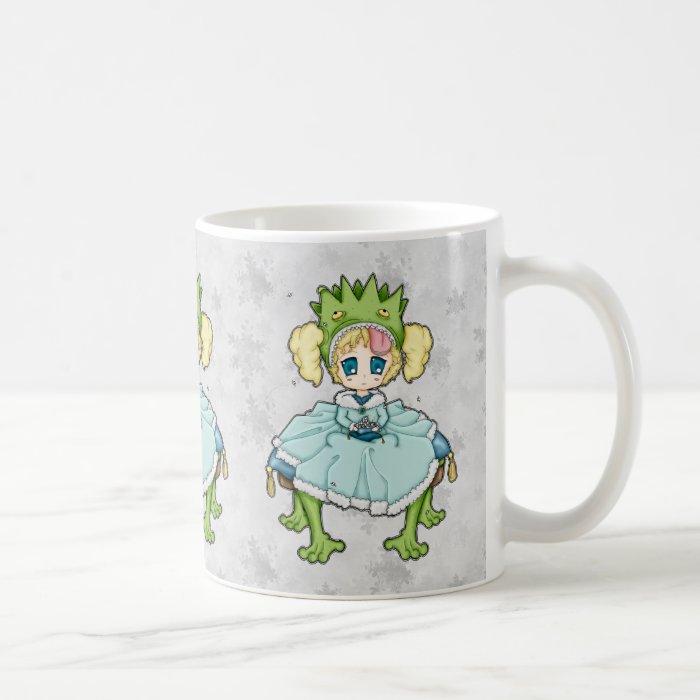 Chibi Frog Princess Coffee Mugs