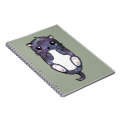 Chibi Galaxy Otter Notebook | Zazzle