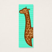 Chibi Giraffe Bookmark (Back)