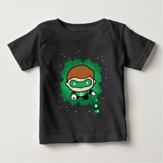 Chibi Green Lantern Flying Through Space Baby T-Shirt