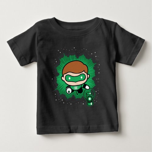 Chibi Green Lantern Flying Through Space Baby T_Shirt