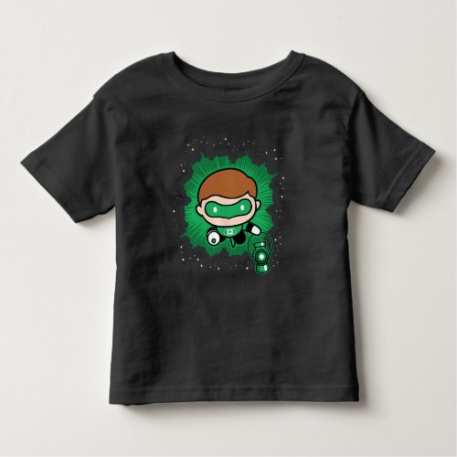 Chibi Green Lantern Flying Through Space Toddler T_shirt
