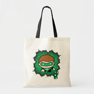 Chibi Green Lantern Flying Through Space Tote Bag