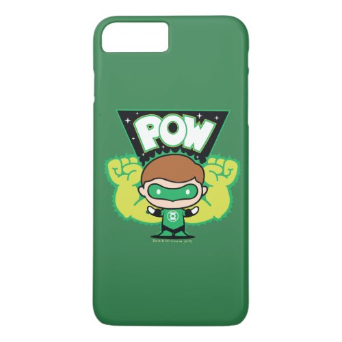 Chibi Green Lantern Forming Giant Fists iPhone 8 Plus7 Plus Case