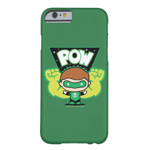 Chibi Green Lantern Forming Giant Fists Barely There iPhone 6 Case