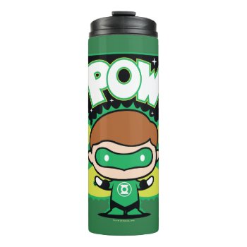 Chibi Green Lantern Forming Giant Fists Thermal Tumbler by justiceleague at Zazzle