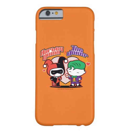 Chibi Harley Quinn  Chibi Joker Hearts Barely There iPhone 6 Case