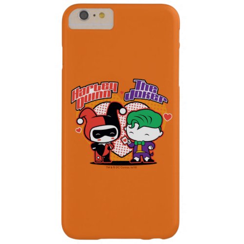 Chibi Harley Quinn  Chibi Joker Hearts Barely There iPhone 6 Plus Case