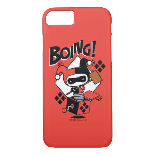Chibi Harley-Quinn-In-A-Box With Hammer iPhone 8/7 Case