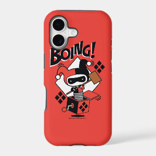 Chibi Harley-Quinn-In-A-Box With Hammer iPhone 17 Case