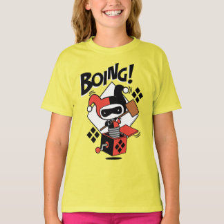 Chibi Harley-Quinn-In-A-Box With Hammer T-Shirt