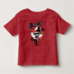 Chibi Harley-Quinn-In-A-Box With Hammer Toddler T-shirt