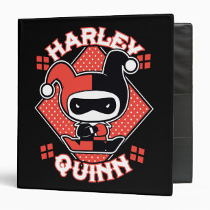 Chibi Harley Quinn Splits Binder