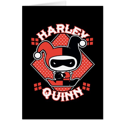 Chibi Harley Quinn Splits Cards (Front)