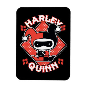 Chibi Harley Quinn Splits Magnet