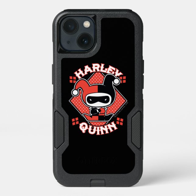 Chibi Harley Quinn Splits Otterbox iPhone Case (Back)