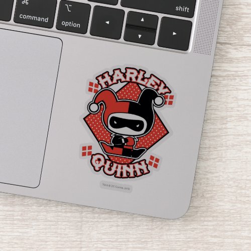 Chibi Harley Quinn Splits Sticker