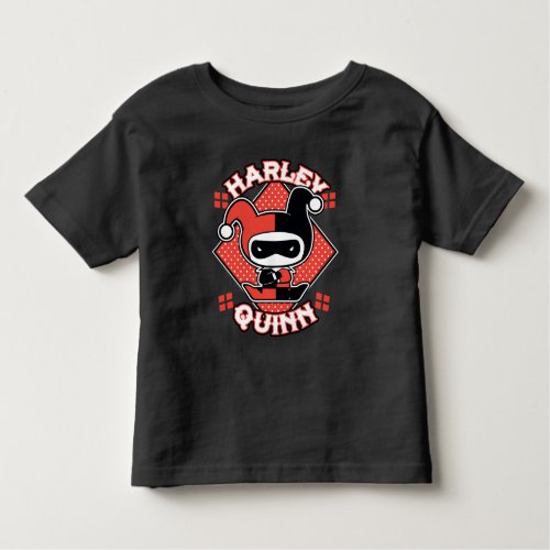 Chibi Harley Quinn Splits Toddler T_shirt