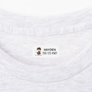 Chibi HARRY POTTER™ & Hedwig Kids' Labels