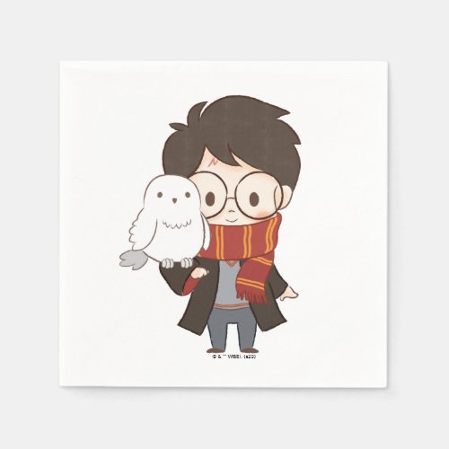 Chibi HARRY POTTER  Hedwig Napkins