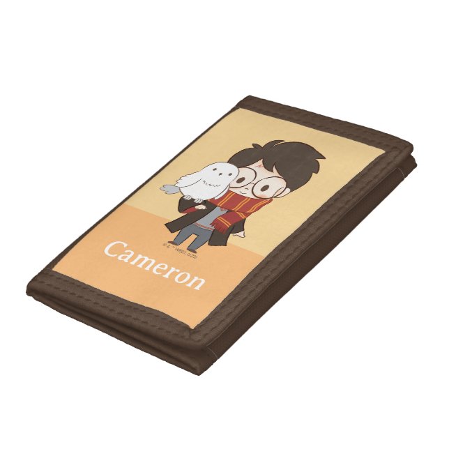 Chibi HARRY POTTER™ & Hedwig Trifold Wallet (Bottom)