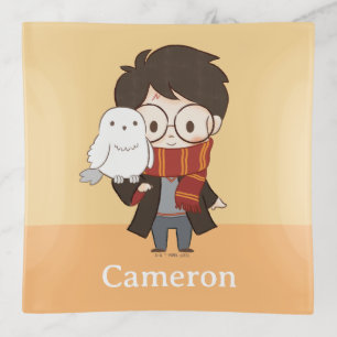 Chibi HARRY POTTER™ & Hedwig Trinket Tray
