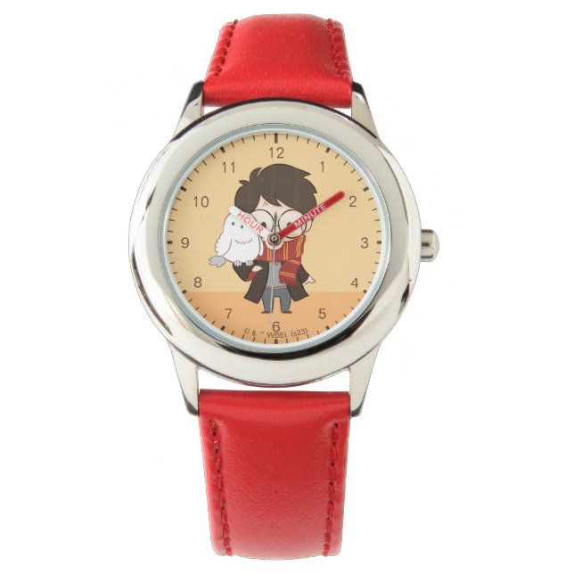 Chibi HARRY POTTER™ & Hedwig Watch (Front)