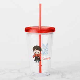 Chibi HARRY POTTER™ Patronus Acrylic Tumbler