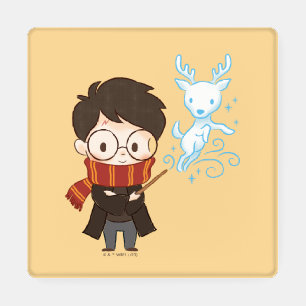 Chibi HARRY POTTER™ Patronus Coaster Set
