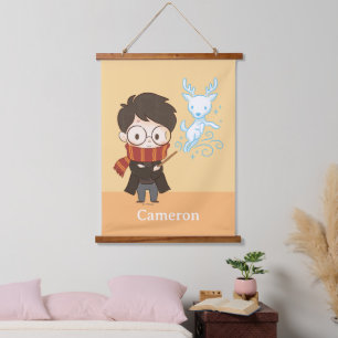 Chibi HARRY POTTER™ Patronus Hanging Tapestry