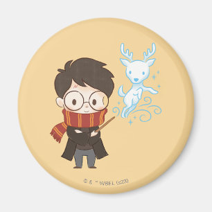 Chibi HARRY POTTER™ Patronus Magnet