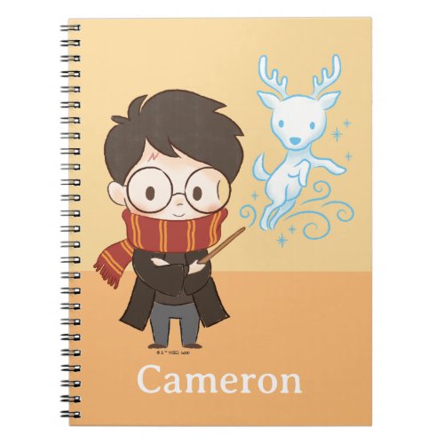 Chibi HARRY POTTER Patronus Notebook