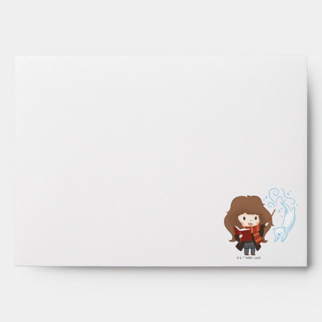 Chibi Hermione Granger Patronus Envelope (Front)