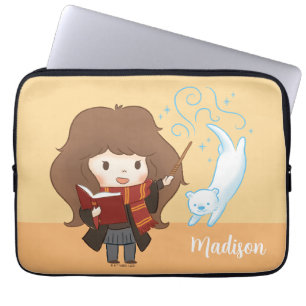 Chibi Hermione Granger Patronus Laptop Sleeve