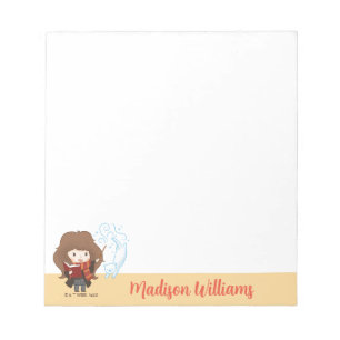 Chibi Hermione Granger Patronus Notepad