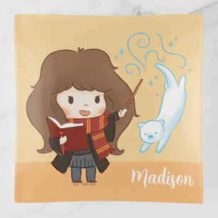 Chibi Hermione Granger Patronus Trinket Tray