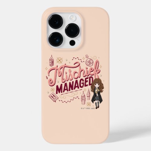 Chibi Hermione Mischief Managed Case_Mate iPhone 14 Pro Case