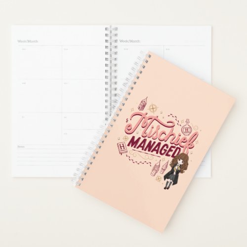 Chibi Hermione Mischief Managed Planner