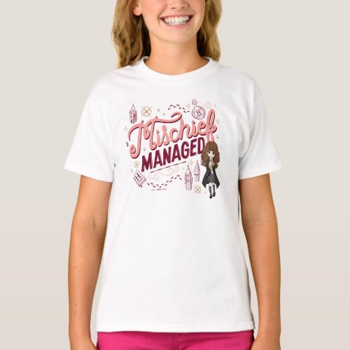 Chibi Hermione Mischief Managed T_Shirt