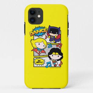 Chibi Heroes Dancing iPhone 11 Case