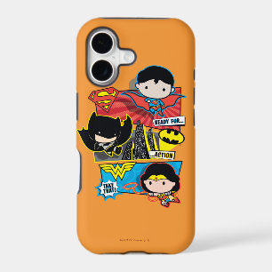 Chibi Heroes Ready For Action! iPhone 17 Case