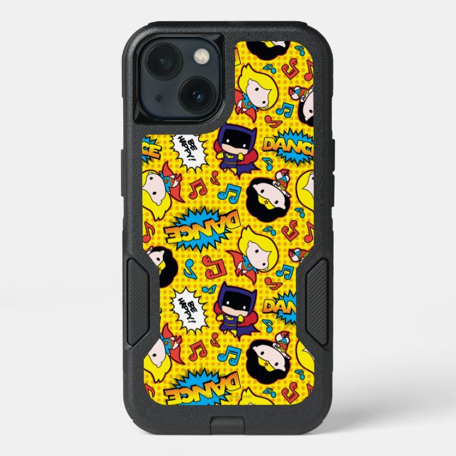 Chibi Heroine Dance Pattern Otterbox iPhone Case (Back)