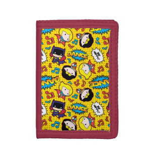 Chibi Heroine Dance Pattern Tri-fold Wallet