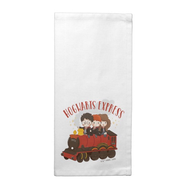 Chibi HOGWARTS EXPRESS™ Ride Cloth Napkin (Half Fold)