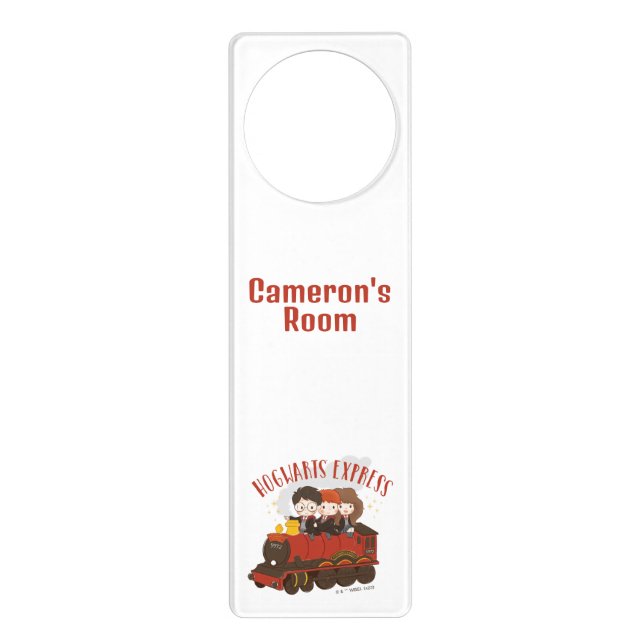 Chibi HOGWARTS EXPRESS™ Ride Door Hanger (Front)