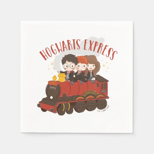 Chibi HOGWARTS EXPRESSâ Ride Napkins