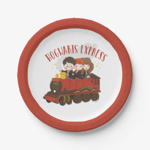 Chibi HOGWARTS EXPRESS™ Ride Paper Plates