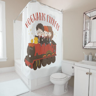 Chibi HOGWARTS EXPRESS™ Ride Shower Curtain