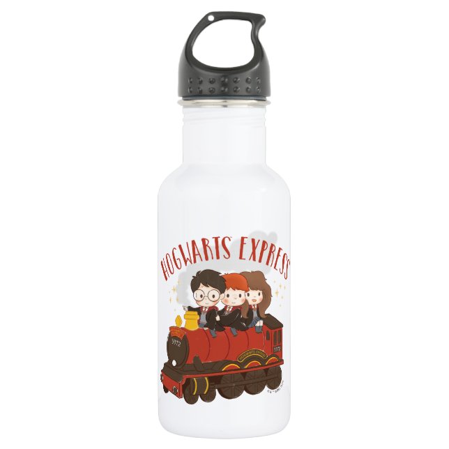 Chibi HOGWARTS EXPRESS™ Ride Stainless Steel Water Bottle (Front)