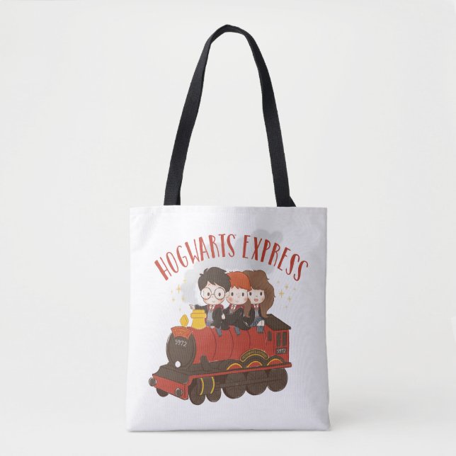 Chibi HOGWARTS EXPRESS™ Ride Tote Bag (Front)